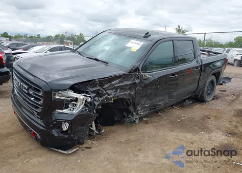 2019 GMC Sierra 1500 At4 z USA, uszkodzony, nr VIN 1GTP9EEL9KZ221857